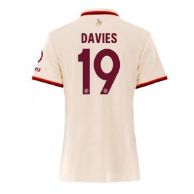 Bayern Munich Alphonso Davies #19 Tredje skjorte til dame 2024-25 Kortermet